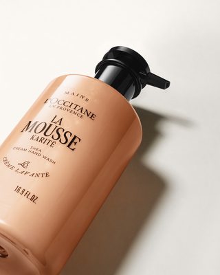 Sabonete L&iacute;quido para M&atilde;os Karit&eacute; La Mousse